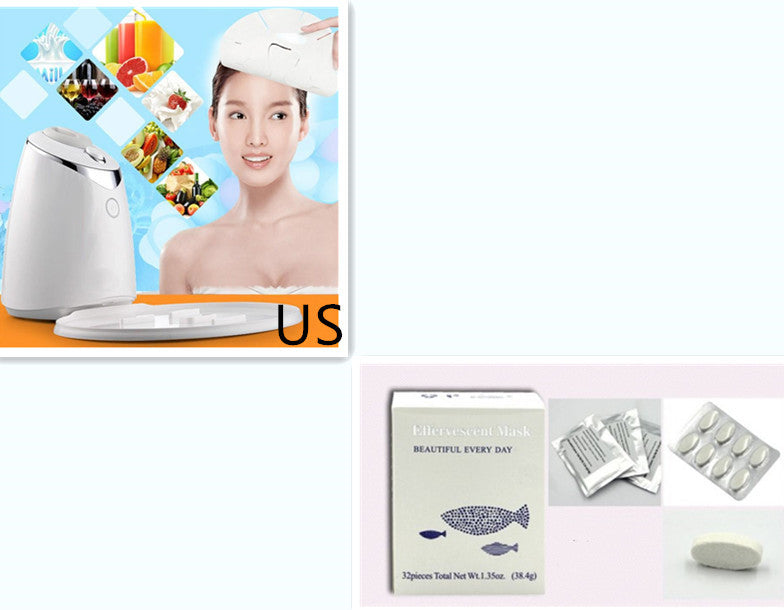 DIY Fruit & Vegetable Collagen Face Mask Maker Machine-Automatic Home Facial Spa Skincare Device