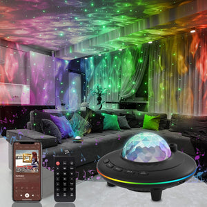 Galaxy Projector Light, Ocean Wave LED Lamp