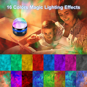 Ocean Wave Projector Galaxy Projector Night Light for Bedroom LED Star