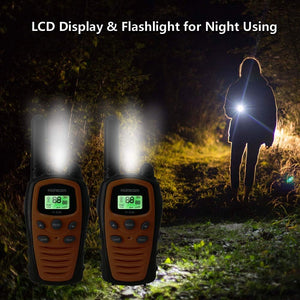 Walkie Talkies for Adults Long Range Two Way Radios - PMR Walky Talky VOX Easy to Use 5km with Flashlight