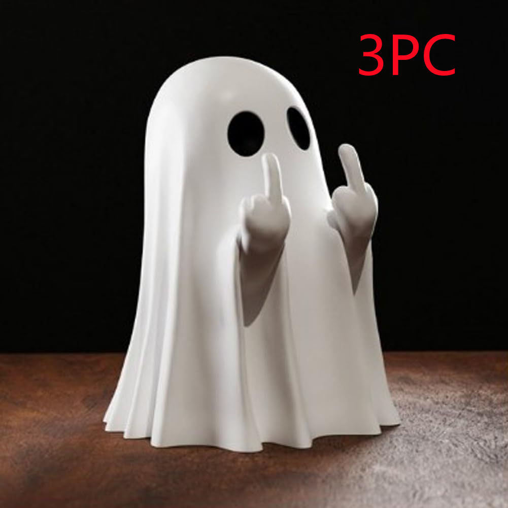 Multi-Functional Ghost Statues Cute Ghosts Small Horror Ghosts Halloween Home Decorations Coffee Table Centerpieces Shelf Decorations