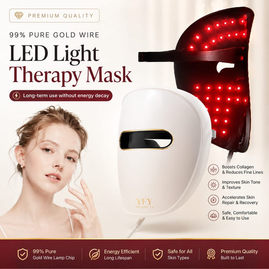 LED Photon Light Therapy Face Mask – 7 Colour Modes