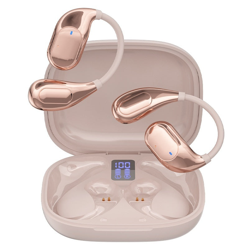 New Open Wireless Bluetooth Headset 0 Sense Wear Ultra-long Life Battery Game Sports Sweat-proof Unisex