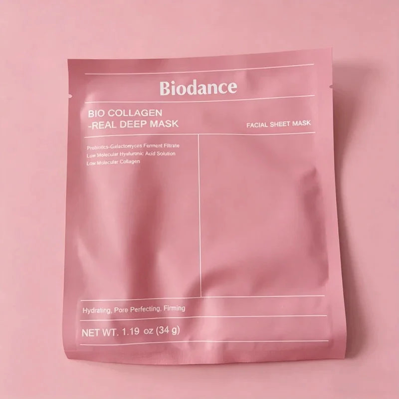 Biodance Collagen Face Mask Highly Effective Hydration And Moisturizing Improve Skin Elasticity Soothing And Brightening Korean