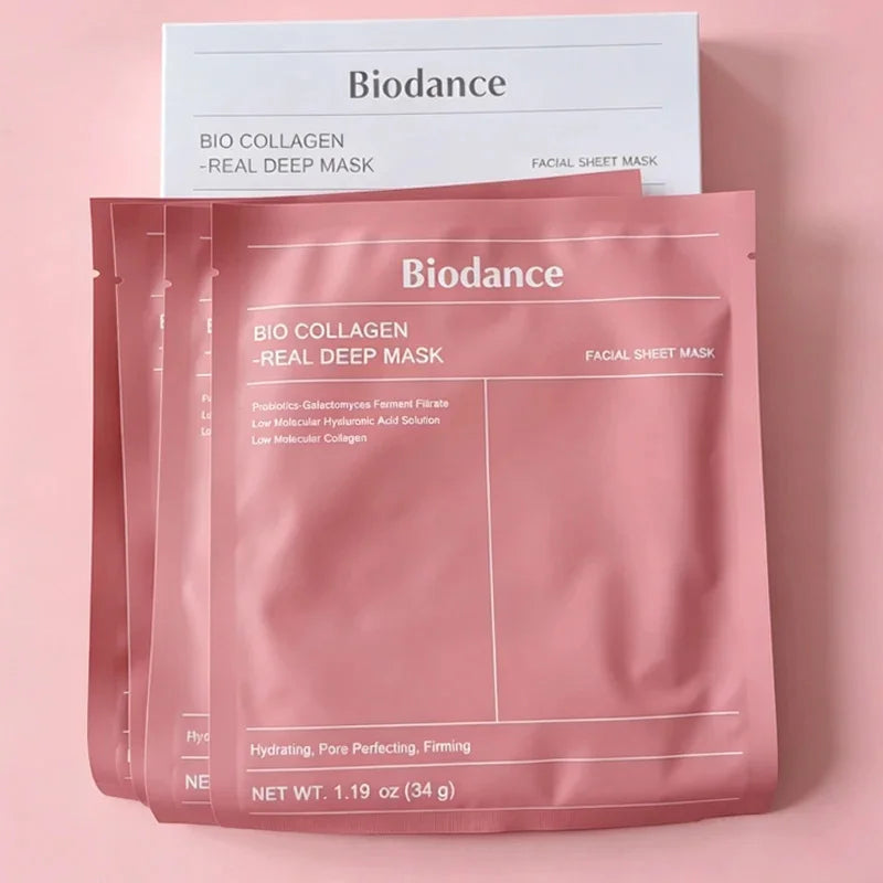 Biodance Collagen Face Mask Highly Effective Hydration And Moisturizing Improve Skin Elasticity Soothing And Brightening Korean