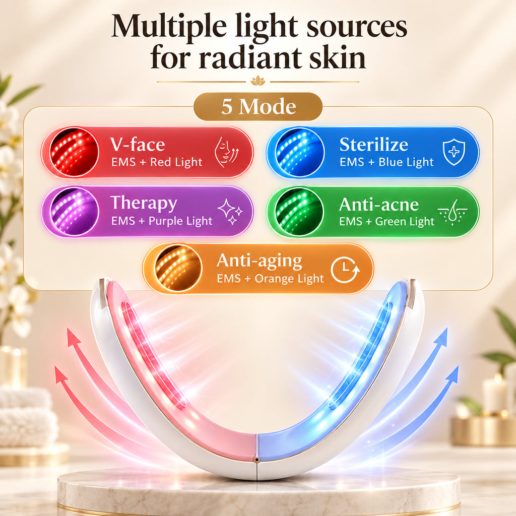 V-Line Face Slimming Lifting Device Massager Skin Rejuvenation Shaping Beauty Instrument Electric Reduce Double Chin Belt