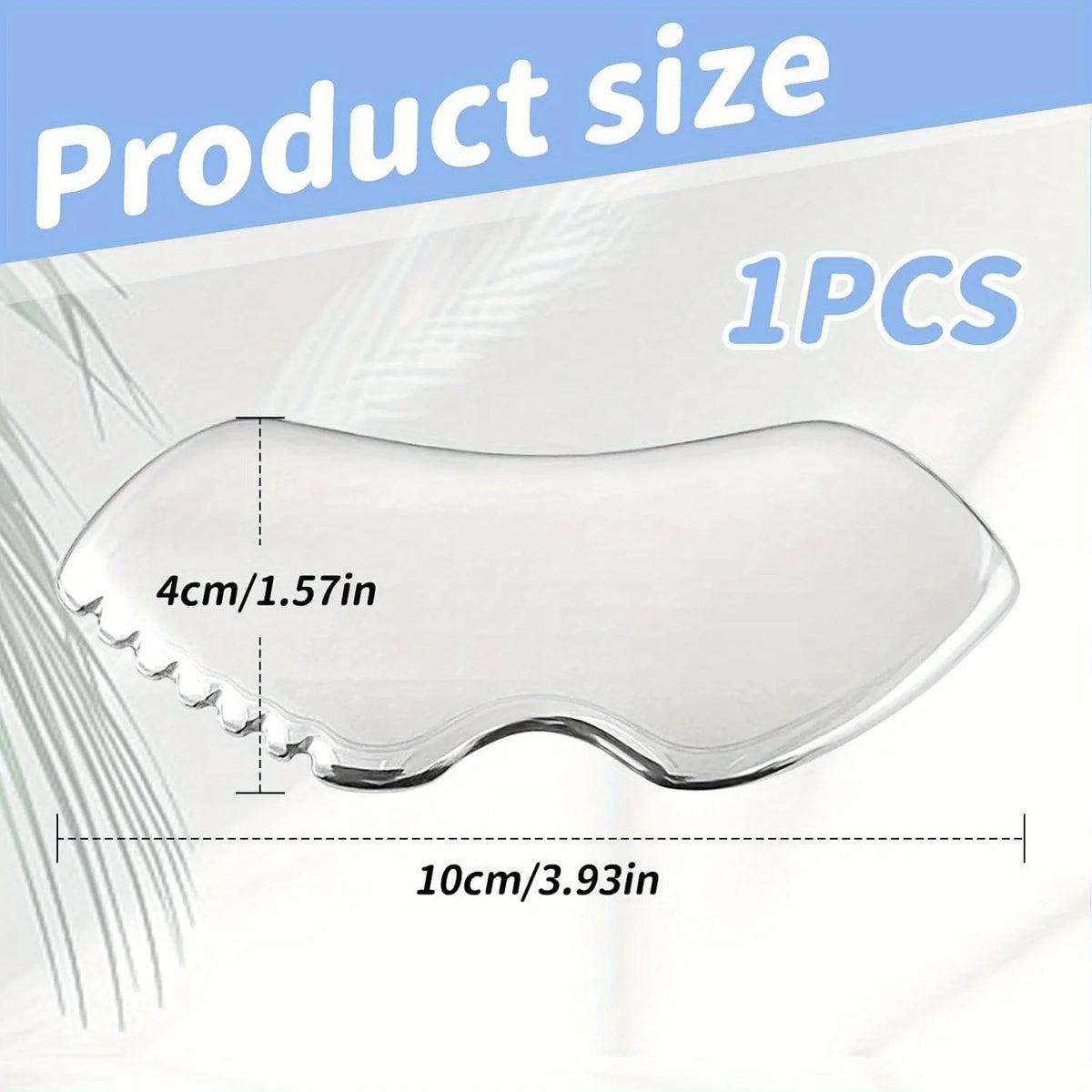 Gua Sha Stainless Steel, Metal Face Gua Sha for Jawline Sculpting,