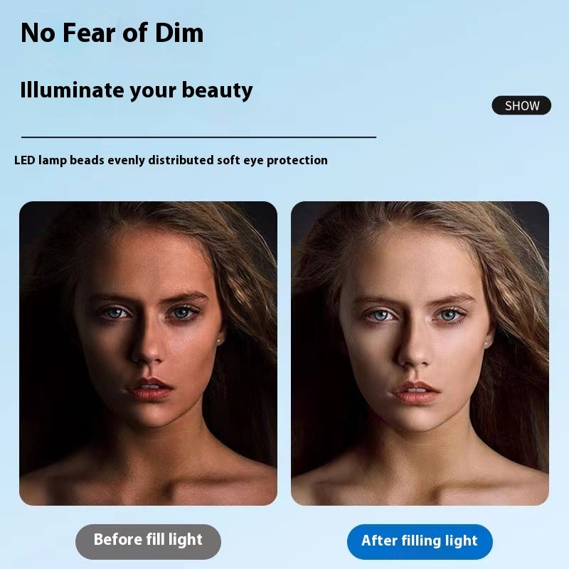 Mini LED Three-gear Adjustable Magnetic Fill Light