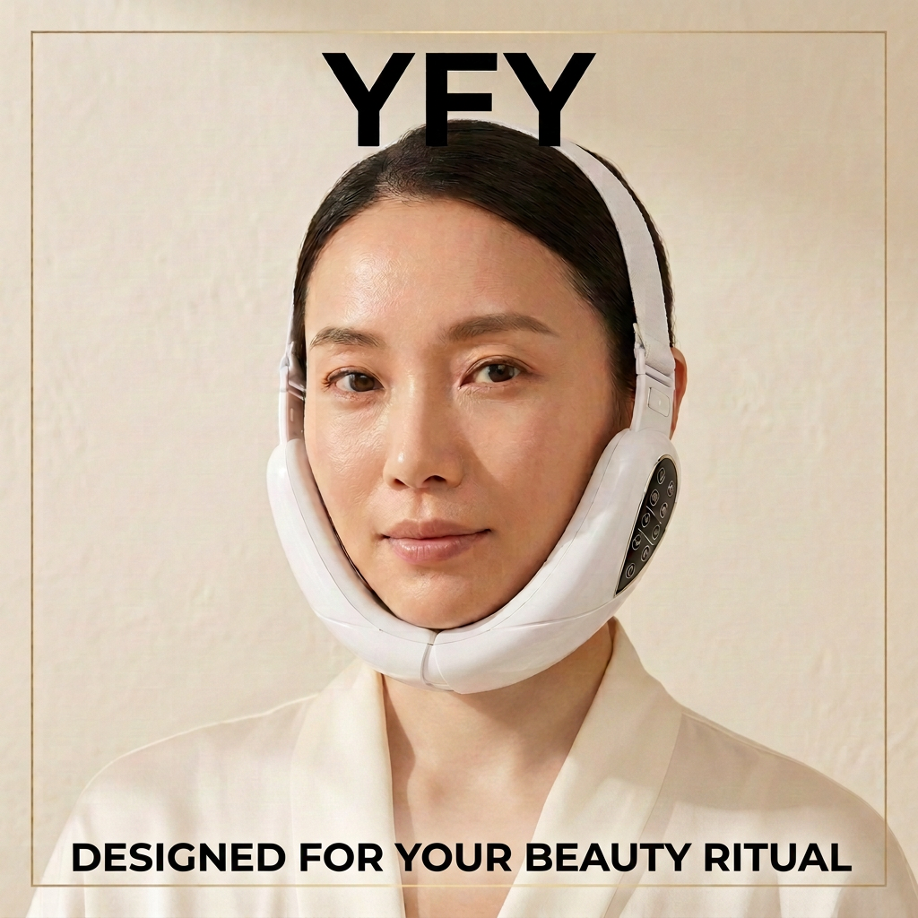 YFY beauty portrait with device